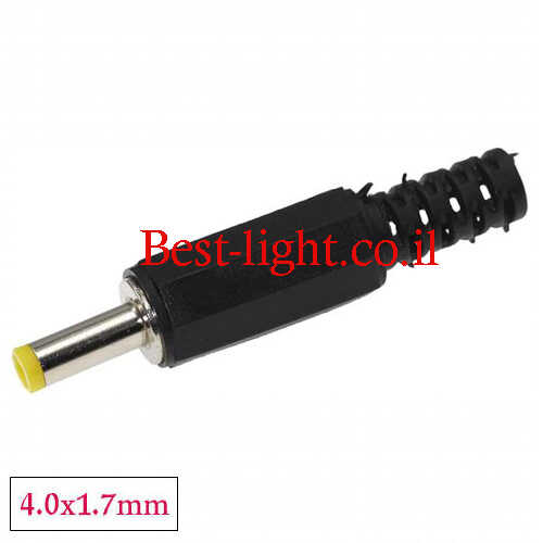 קונקטור להלחמה DC 4.0x1.7mm