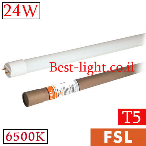 נורת פלורסנט לד FSL T5 115cm 22W 6500k