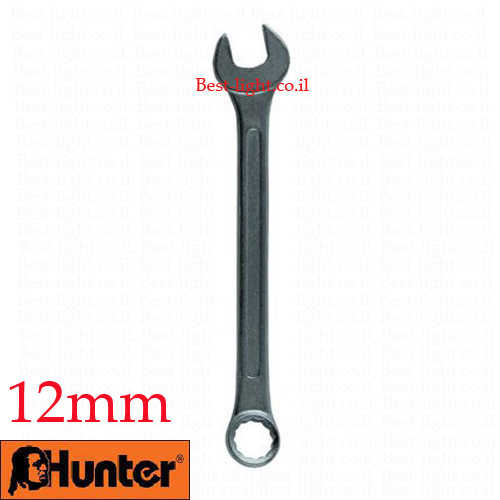 מפתח רינג פתוח 12 מ''מ Hunter