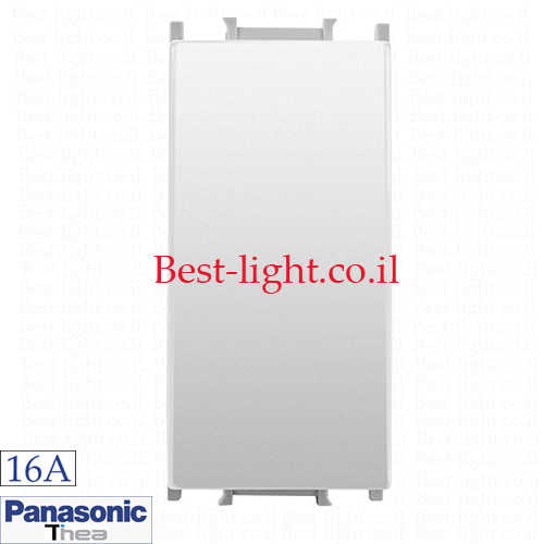 מפסק יחיד 1 מודול לבן Panasonic Thea 16A