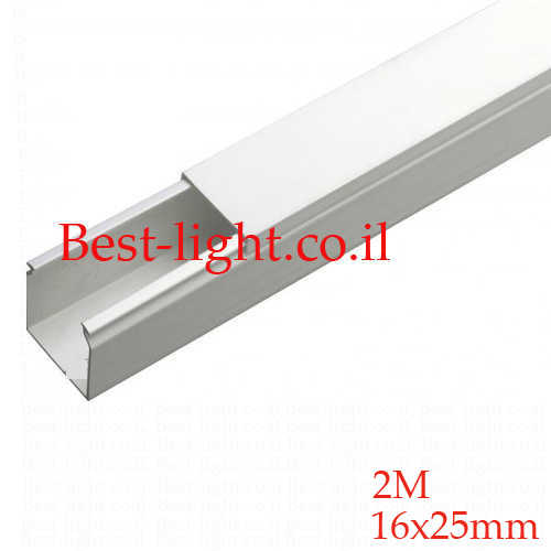 תעלת אצבע 16x25mm באורך 2 מטר