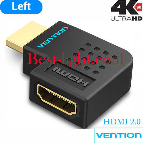 מתאם HDMI 2.0 זוויתי שמאלה Vention