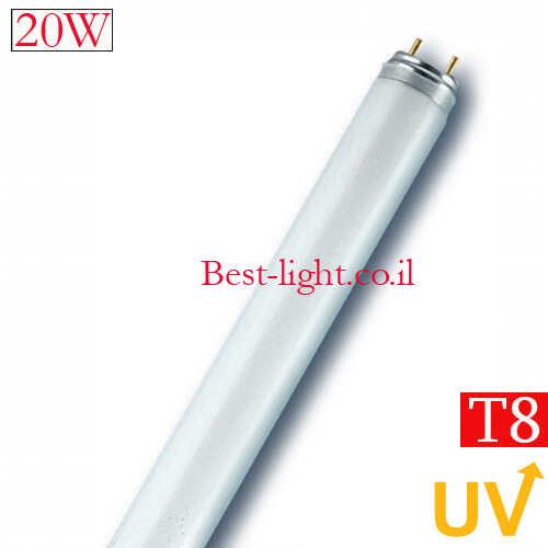 נורת פלורסנט לקטלן T8 60cm 20W UVA
