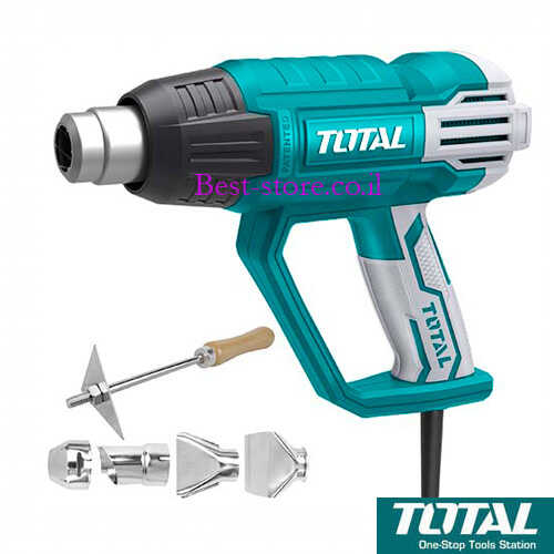 אקדח חום חשמלי TOTAL 2000W דגם TB2006
